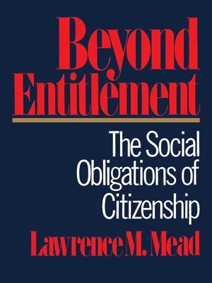 cover image of Beyond Entitlement
